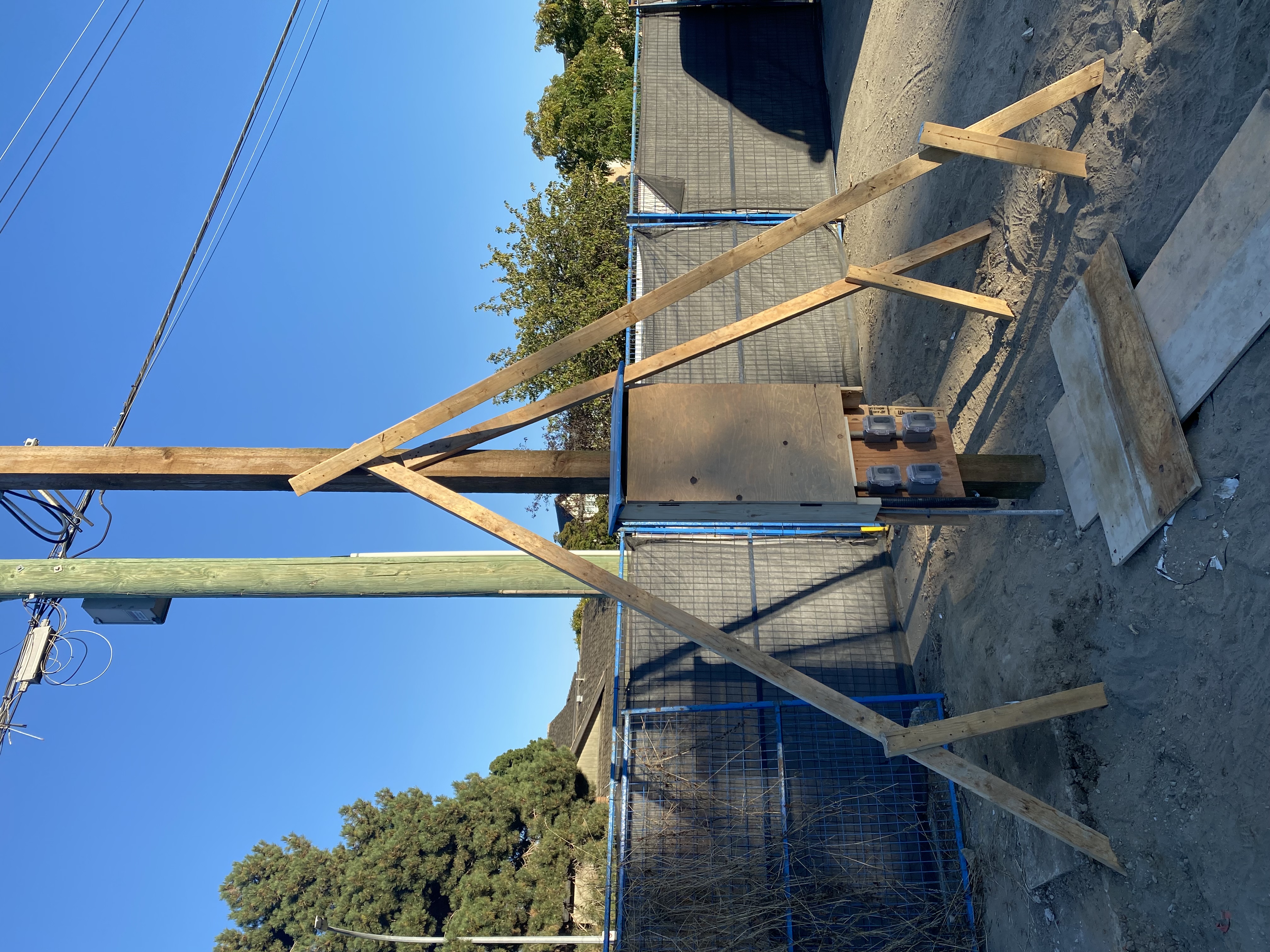 Temporary electrical power setup — Gubond Electrical