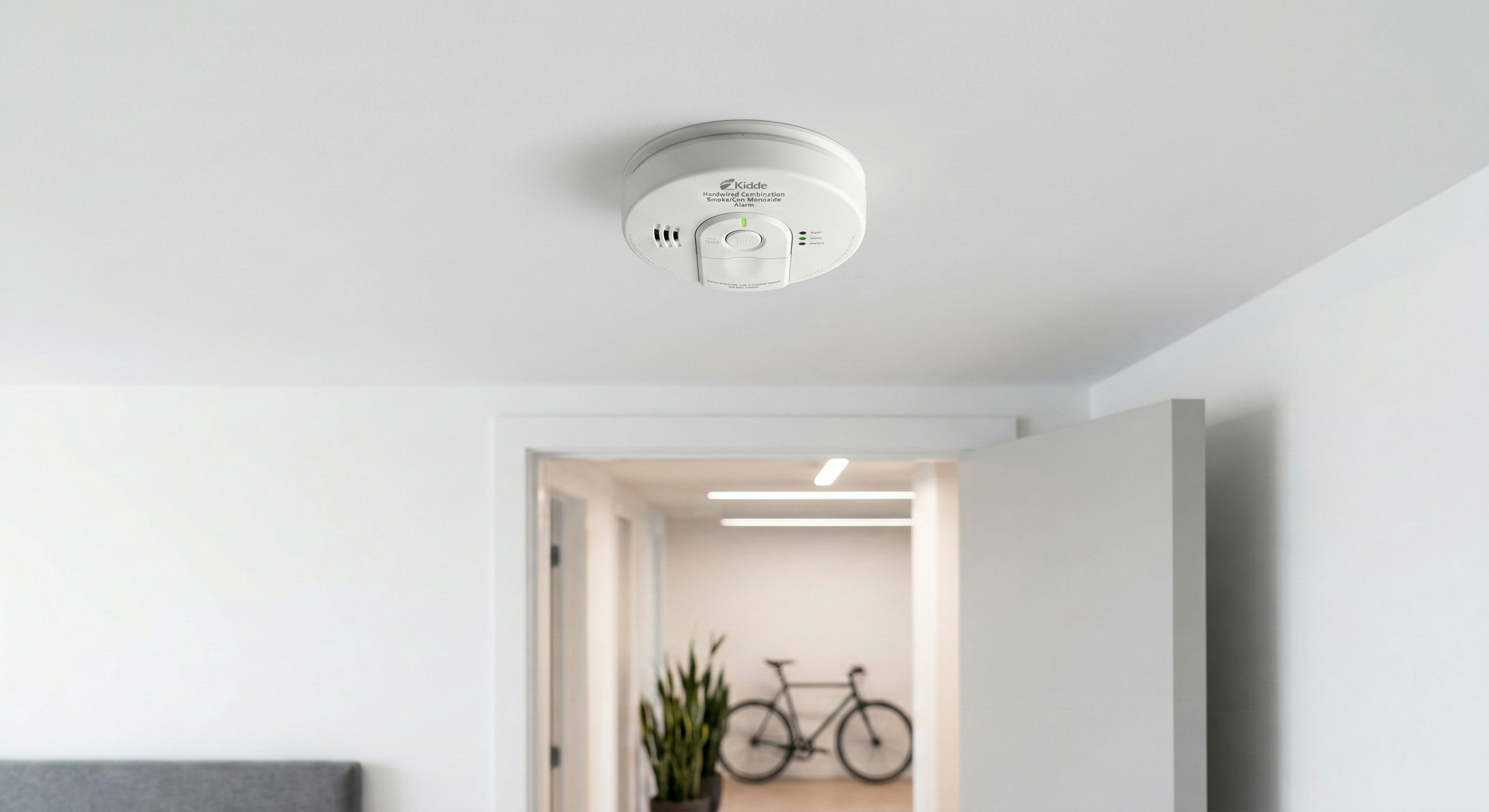Hardwired smoke detector installation by Gubond Electrical in Greater Vancouver